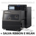 Sato S84-ex 203 dpi with WLAN e salva ribbon